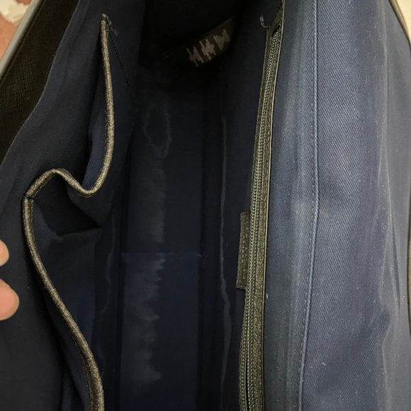 Ted Baker London Crossgrain Satchel/Messenger Bag - Picture 12 of 13